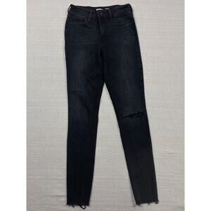 Old Navy‎ Rockstar Super Skinny High Rise Distressed Jeans Size 0